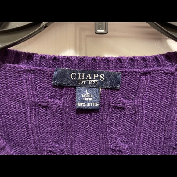 Chaps Sweater - Picture 2 of 2